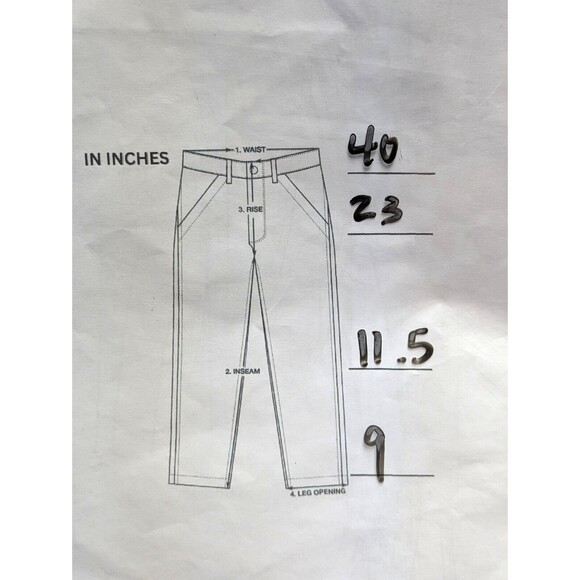 Talbots Classic Fit Capri Pants Striped Stretch Womens 18W - Picture 7 of 12